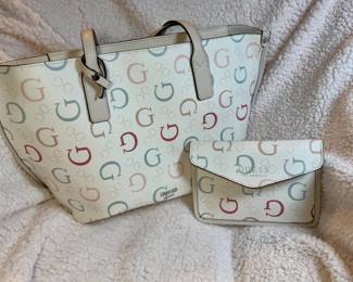 Guess Handbag with Matching Wallet
