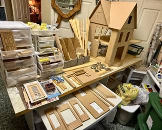 Doll House Building Materials and Miniatures