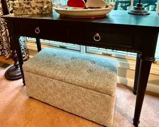 Side Table and Storage Bench