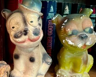 Antique Dog Figurines