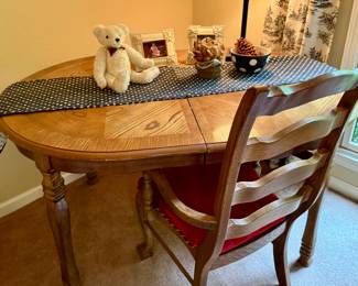 Kitchen Table and Armchair