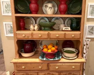 Country Kitchen Style Hutch