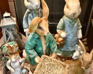 Large Easter Rabbit Decor