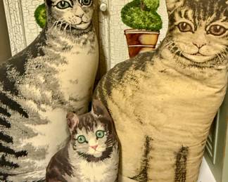 Stuffed Cat Pillows