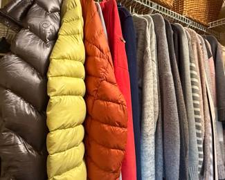 Women's coats and sweaters