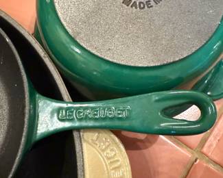 Le Creuset Cast Iron Pans