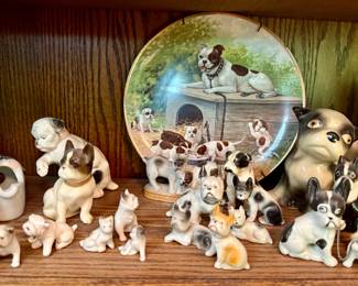Antique Dog Figurines