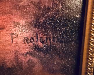P. Rolence Rabbit Folk Art