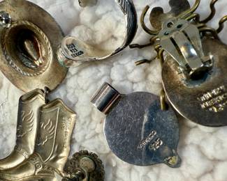 Sterling Earrings and Bracelets