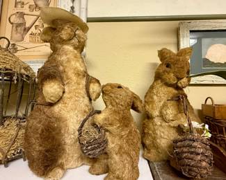 Faux Fur Rabbit Decor