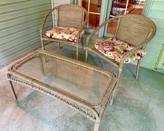 Outdoor Chairs and Table