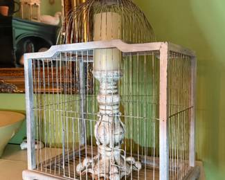 Decorative Bird Cages and Candle Stands