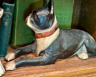 Cast Iron Dog Figurine