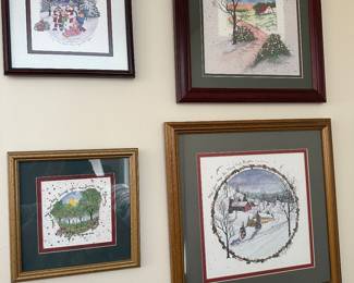 Many Needle Point collectibles