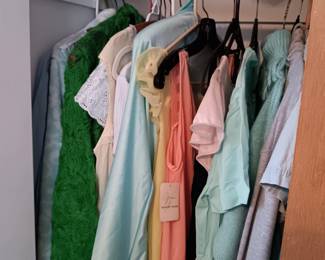 Vintage slips and nightgowns