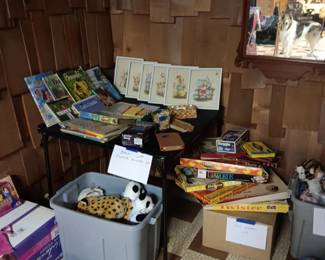 Children's toys, books, games