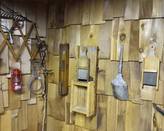 Graters and farm tools