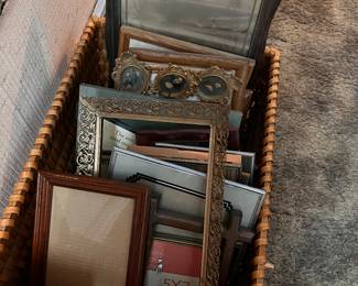 Vintage frames & artwork
