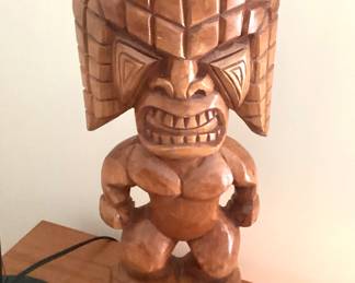 Large Hawaiian Tiki carving
