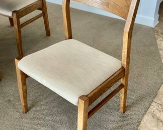 Set of 6 Basic Witz dining chairs