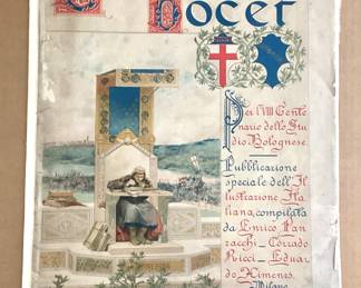 Bononia Docet (Kappa Sigma fraternity) - early publication