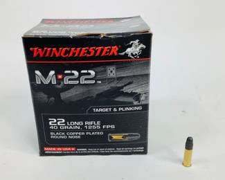 Winchester 22 Long Rifle Rimfire Cartridges