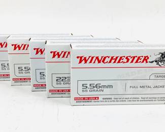 Winchester 5.56mm Centerfire Cartridges