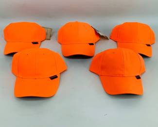 New Realtree Oak Blaze Orange Ball Caps