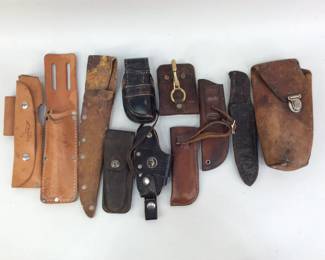 Leather Sheaths, Key Keeper, and Voltage Meter Holder