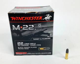 Winchester 22 Long Rifle Rimfire Cartridges