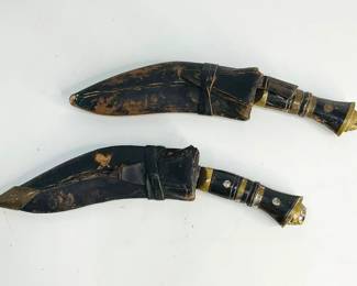 Vintage Presentation Kukri Knives