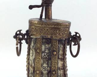 Antique Gunpowder Flask