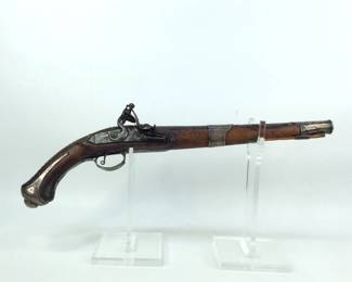 Antique Flintlock Black Powder Pistol