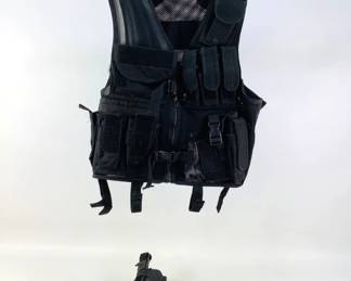 Blackhawk Belt Pistol Holster and Tactical Vest