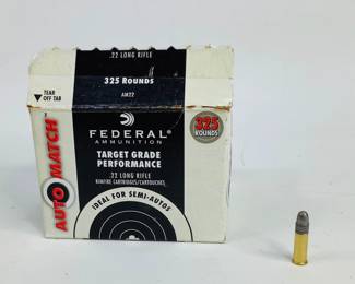 Box of Federal .22 Rimfire Cartridges