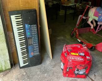 New shop vac and keyboard