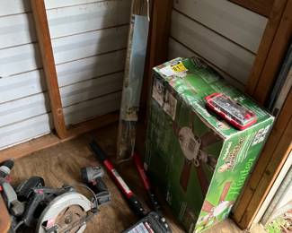 Brand new lighting and assorted tools