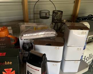 Canisters, graters, and yes...more kitchen items!