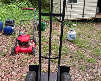 Handtrucks and yard tools