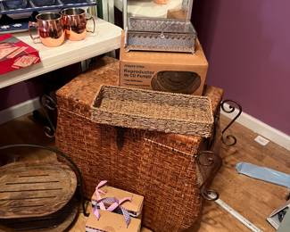 Baskets and brand new items