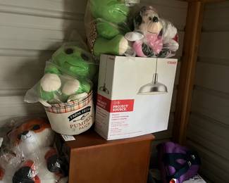 Very Large Beanie Babies and brand new lighting