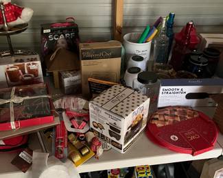 Enough new kitchen items to furnish the whole room!