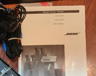 Complete Bose Surround Sound System
7 pcs.