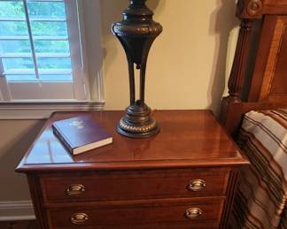Two Matching Night Stands with King Bedroom Set