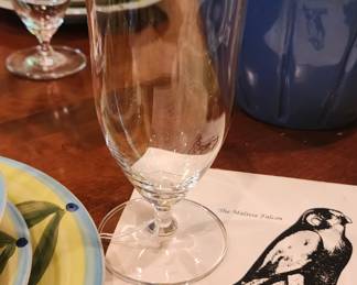 Set of 4 Lenox Crystal Tea Glasses
