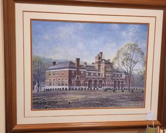 Vintage Pryor Institute - Marion High School Print S/N 856/900 by Chester Martin.