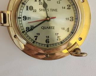 Nice Ships Time wall clock