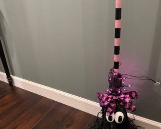 Lit funny broomstick