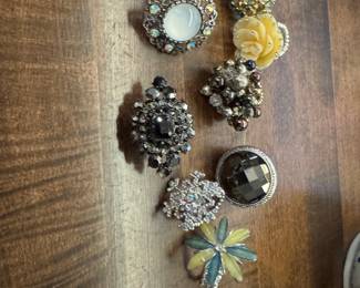 Vintage stretch rings