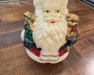Vintage Snowman Candle